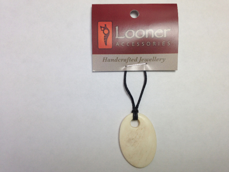 Looner Bone block necklace