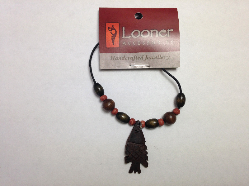 Looner Wooden Fish Necklace