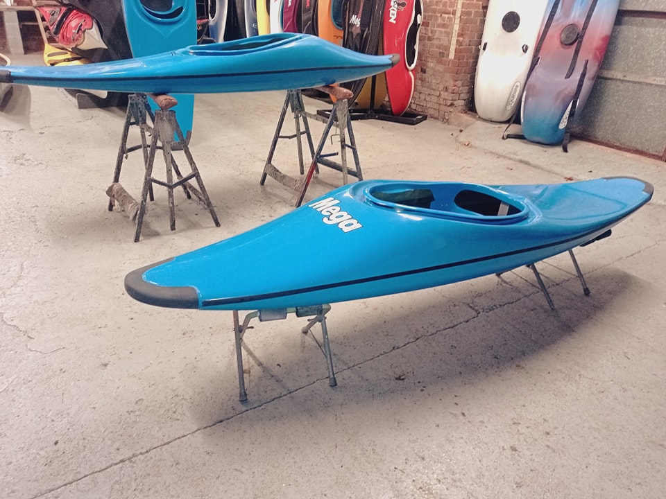 Mega Loki Polo kayak ( designed by Corran Addison)  