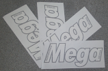 Mega Kayaks Stickers , logo